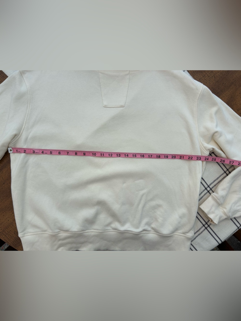 Varley Woods Sweat Sweatshirt Womens Medium Pullover Cream Anthropologie - Picture 13 of 15